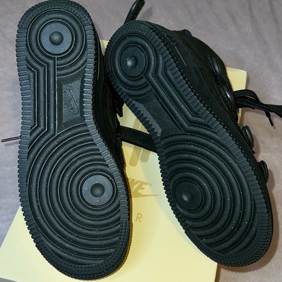 Nike Air Force 1 x Billie Eilish Dark Green & Black Hi-Top Wmns Size 5.5 New - Picture 8 of 14